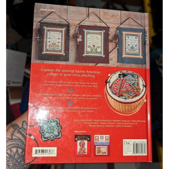 Native American Cross Stitch Book By Joan Elliot - Picture 2 of 4